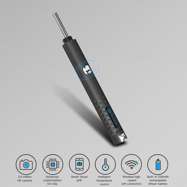

mini cameras wireless wifi waterproof ear pick otoscope camera borescope luminous cleaning endoscope 3.9mm 3mp hd earscope cleaner