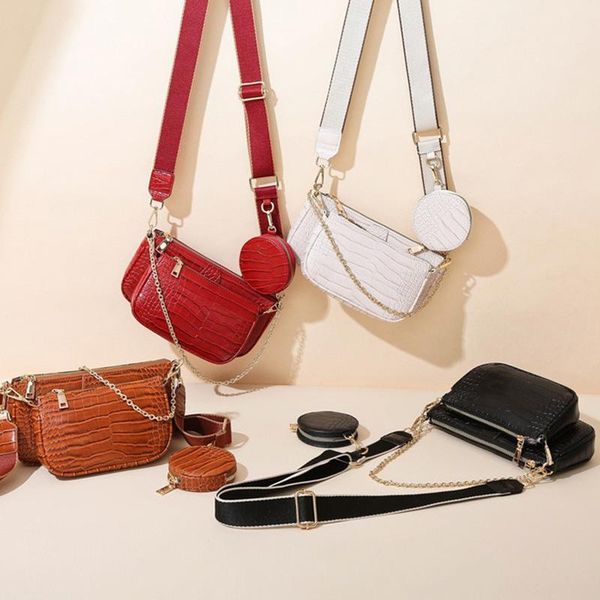 

handbag women luxurys designers bags 2021 crossbody bag alligator pattern majong purse multi pochette louisbags_18