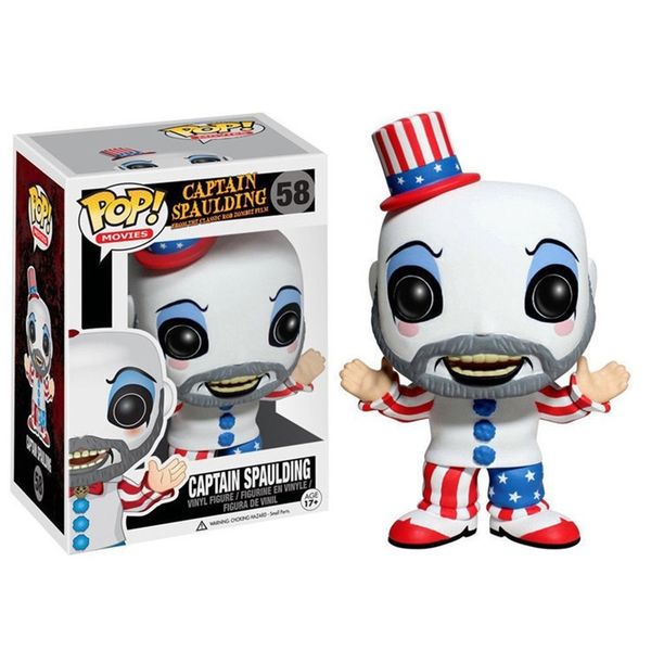 

funko pop thousand corpse house doll captain spalding's model decoration toy gift