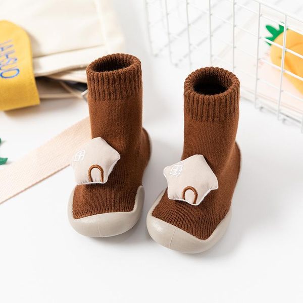 

first walkers baby toddler room shoes autumn winter warm sock floor foot socks
