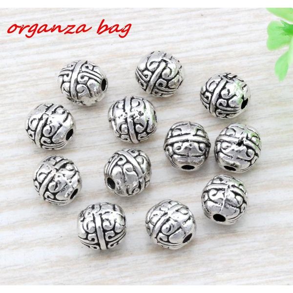 

mic 100pcs antique silver alloy exquisite spacer beads 7.5x8mm fits european style charm b jllvlm carshop2006, Bronze;silver