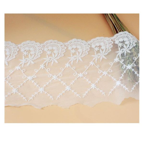 

15cm, 3yards/lot cotton embroidery mesh fabric for hand-made accessories sewing materials x439 15cm, 3y qyltkl