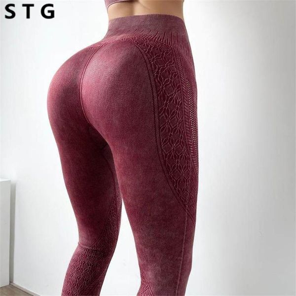 

high waist push up seamless sport legging women yoga pants super stretchy gym workout tights sport leggings running pants, White;red