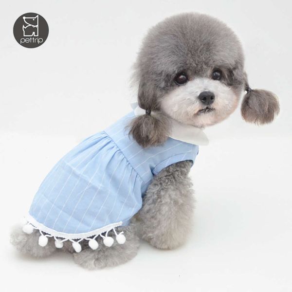 

spring and summer new pet shirt skirt small dog teddy cloth