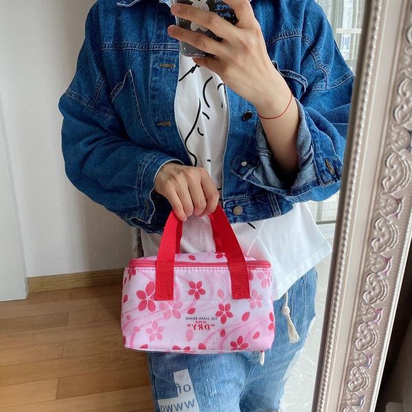 

storage bags sakura portable lunch bag insulation and cold lunchbox large capacity