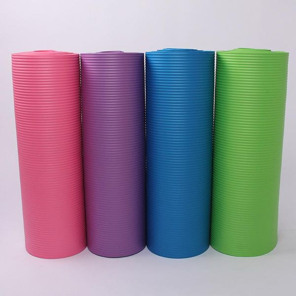 

yoga mats 183cm nbr anti-slip blanket gymnastic sport health lose weight fitness exercise pad women mat