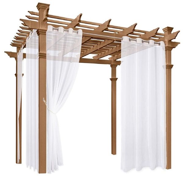

curtain & drapes outdoor drape blackout waterproof sun blocking with grommet garden panels for porch patio privacy