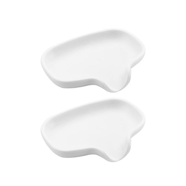 

soap dishes 2pcs shower sponge holder solid bathroom organizer easy clean dish tanding soft tpr with drain bar draining rack