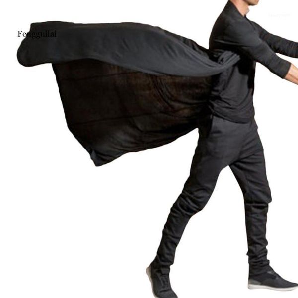 

men's trench coats gothic man long jackets vintage mens solid spring autumn slim coat plus size hip hop jacket, Tan;black