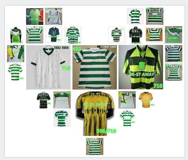 

retro 05-07 97-99 89-91 moravcik 25 soccer jerseys larsson nakamura keane classic hartson 10# shirt vintage kit, Black