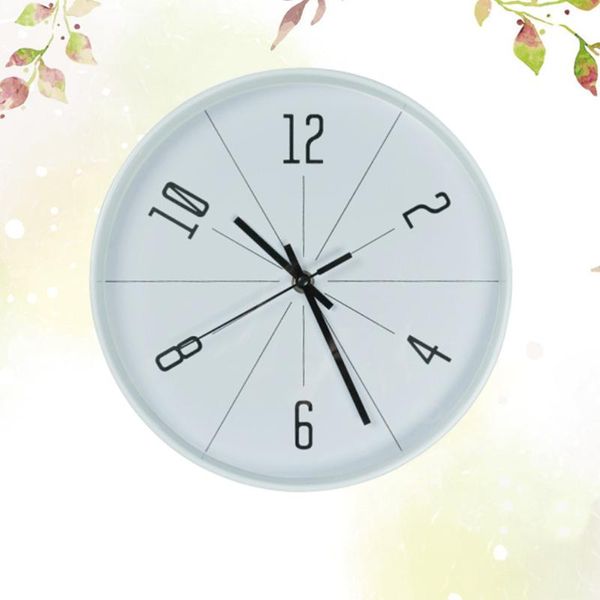 

1pc art watch european wall clock wall hanging clock without battery (white)