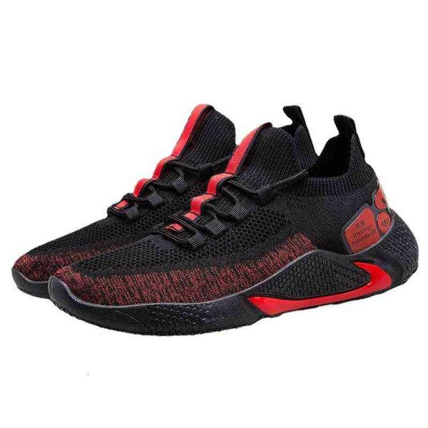 

men's shoes autumn 2021 fashion sports breathable casual men's, Black