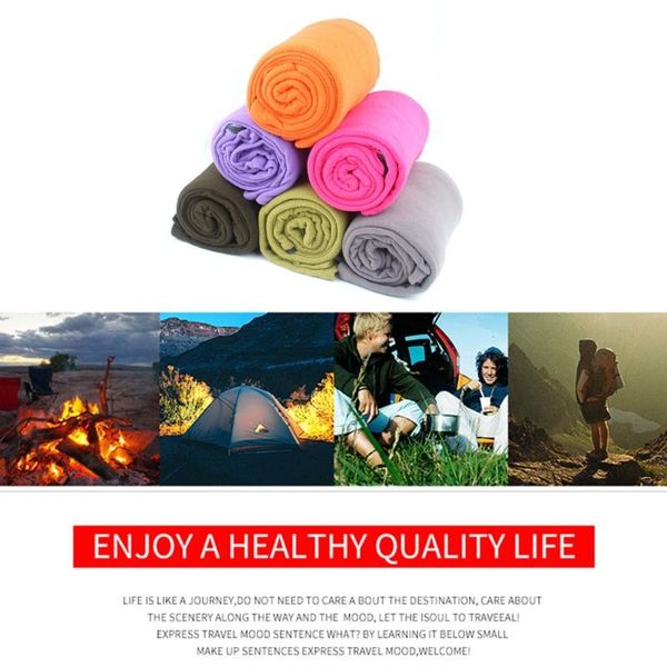 

foldable survival camping sleeping bag warm emergency blanket liner bag gadget 54de