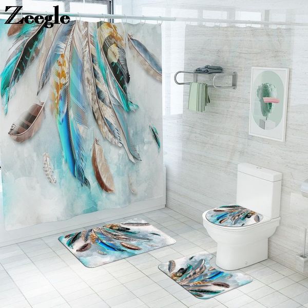 

bath mats zeegle mat and shower curtain bathroom set anti slip toilet microfiber carpet rug