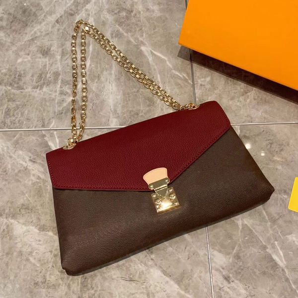 

lady fashion messenger bag crossbody discolored cowhide perfect quilted chain flap shoulder bag women handbag purse 28cm ing
