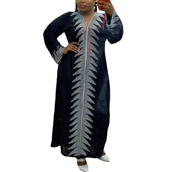 

ethnic clothing kaftan abaya dress kimono women dubai turkish stones islamic arabe femme african robe boubou evening dresses, Red