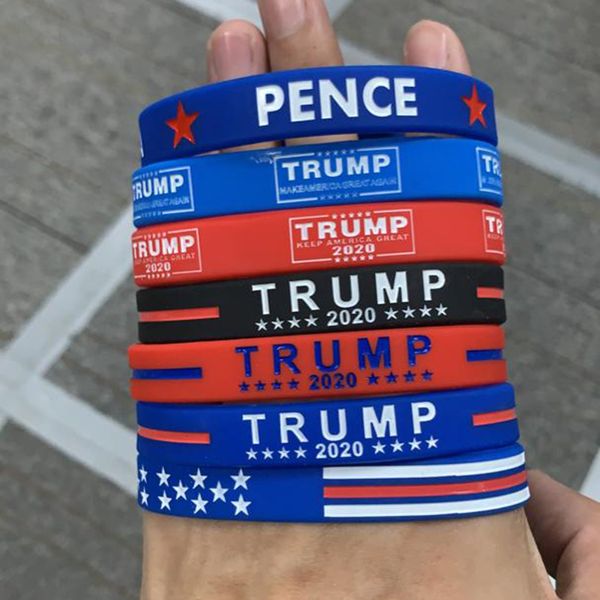 

trump silicone bracelets trump keep america great 2020 presidential election donald trump supporters wristband bracelets ing