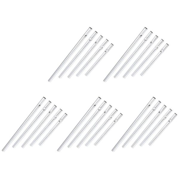 

decorative objects & figurines 25pcs aluminum wind chime pipe making accessories aluminium tube