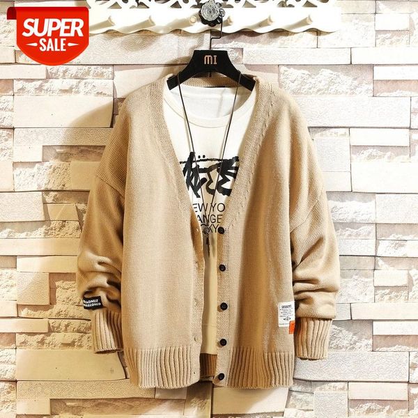 

men's sweaters spring autumn winter clothes 2020 pull oversize -4xl 5xl korea style casual standard pullovers #kh7n, White;black