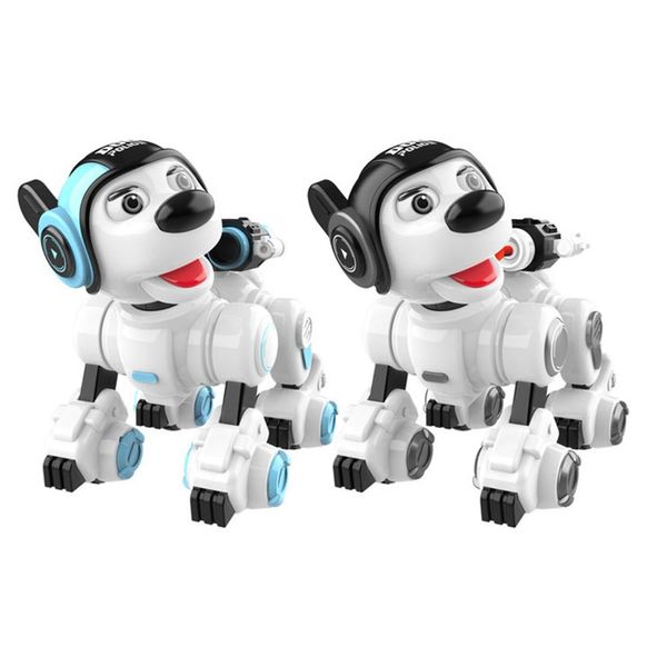 Intelligentes Roboter-RC-Hundespielzeug, berührungsempfindliches Emissionskugel-intelligentes RC-Roboter-Hundespielzeug für Kinder