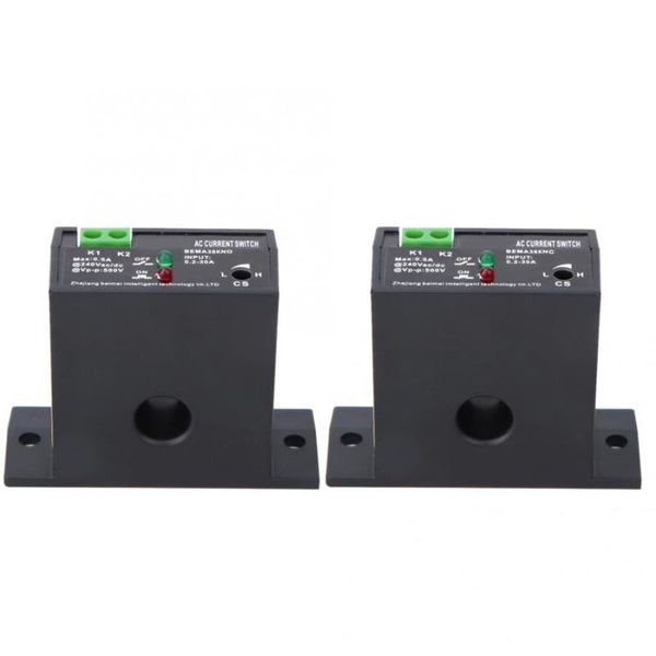 

smart home control flameproof adjustable ac current sensing switch 0.2~30a self-powered rocker