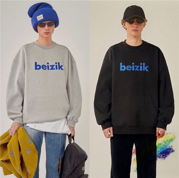 

2021 new error sweatshirts men women blue letter adererror hoodie 1:1 cotton ader hoodies back z-stitch hm1a, Black