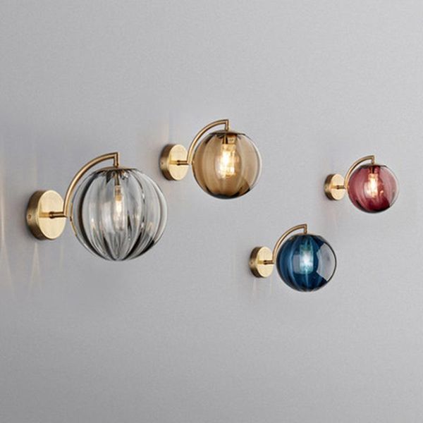 

modern loft crystal bedroom light bedroom light wood corridor wall lamp bedside wall lamp