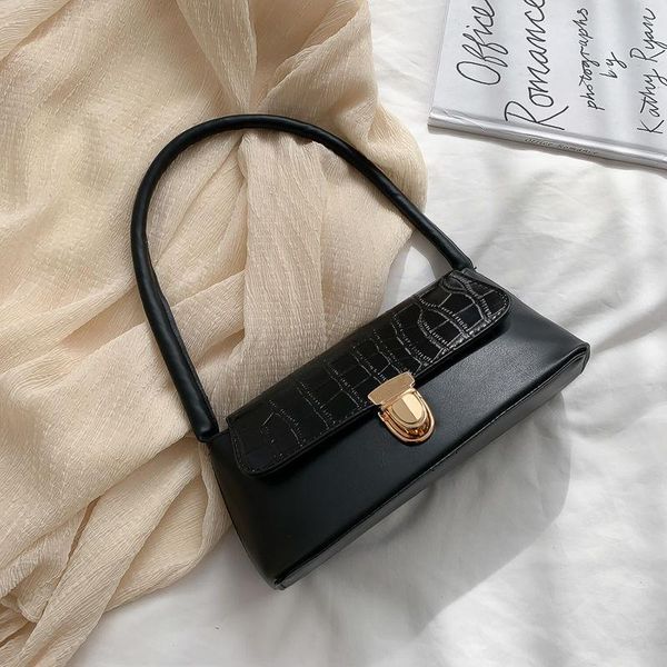 

shoulder bags french niche bag female 2021 korean version fashion handbag baguette