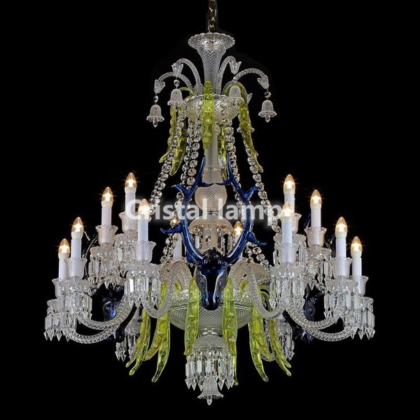 

chandeliers 18 light baccarat etrange zenith deers chandelier