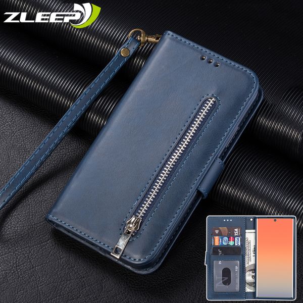 

luxury leather zipper case for samsung galaxy a5 a6 a7 j3 j4 j6 plus j5 j7 j8 2017 2018 eu us wallet card