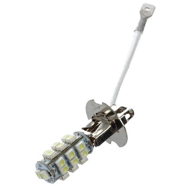 

car headlights 2 pcs h3 26 smd led fog drl lamp bulb white