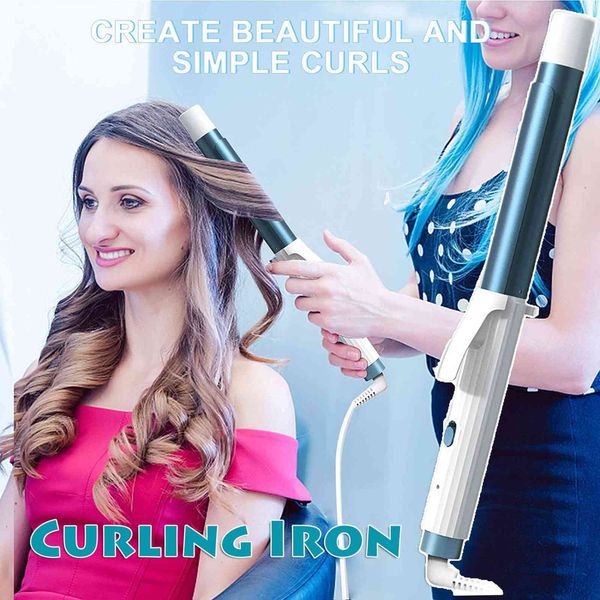 

short hair curling wand for girls with long professional iron tourmaline anti-perm