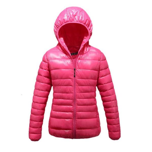

2021 women hooded warm coat ultra light down winter white duck down jacket women short winter coat jacket womenqh0974, Black