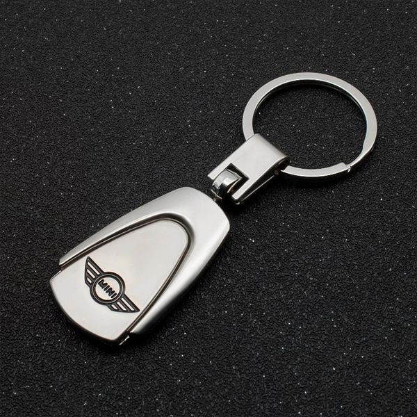 

keychains 2021 jcw car logo key chain keychain for mini cooper countryman convertible clubman clubvan paceman roadster coupe, Silver