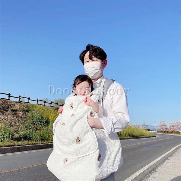 

carpets cartoon bear muslin swaddle baby blankets for beds born cotton gauze wrap boys girls bath towel pography props