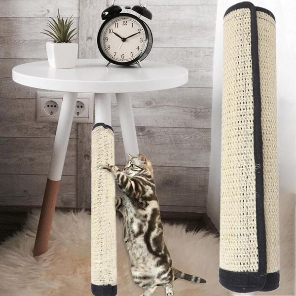 

cat beds & furniture scratching post natural sisal mat toy protecting foot for cats catnip tower climbing tree scratch pad board