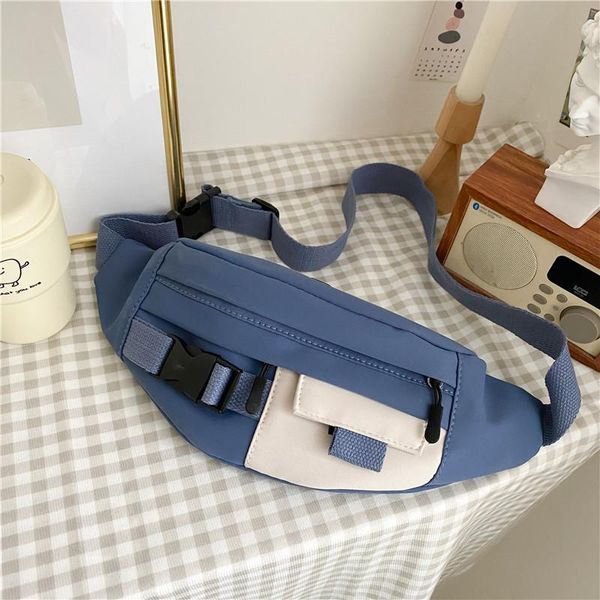 

women waist bag canvas ladies shoulder new designer fanny pack fashion travel money phone chest banana bag female bum belt bags