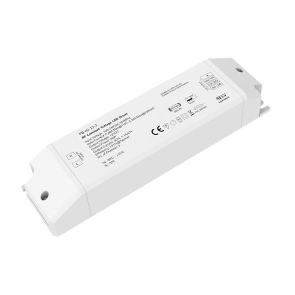 

40w led dimmer constant voltage driver with 2.4g receiver controller function for single color dual color rgb led strip lights