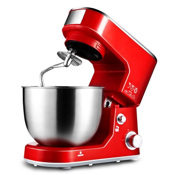 

blender dough mix 1200w 5.5l 6-speed cake bread maker machine kitchen stand mixer cream egg whisk