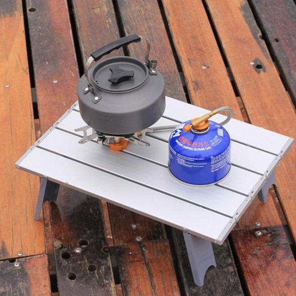 

camp kitchen mini metal portable camping table lightweight foldable compact small roll up tables aluminum folding picnic desk read