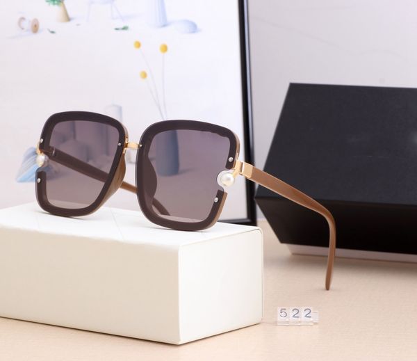 

5221 Luxury hot New Brand Polarized Designer Sunglasses Men Women Sunglasses UV400 Eyewear Glasses Metal Frame Lens Sun Glasses