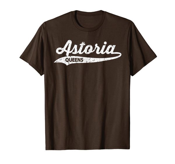 

Astoria Queens T-shirt : Retro Queens Vintage NYC Tee, Mainly pictures