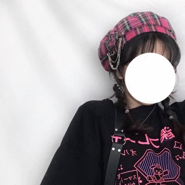 

harajuku loose oversize t shirt anime cartoon print short sleeve shirt women black streetwear vintage clothing dropshipping, White