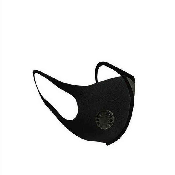 

reusable breathing vae face mask washable black anti dust pm2.5 rpirator dustproof anti-bacterial mouth cover in stock