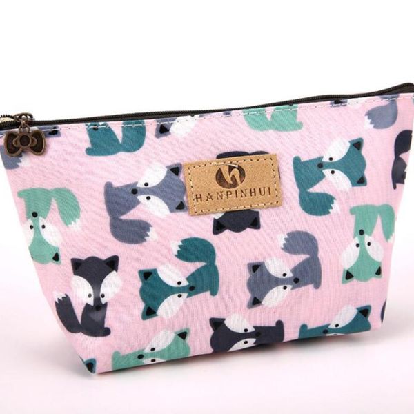 

cosmetic bags & cases bag waterproof printing swanky cartoon toilet style for travel makeup ladies cosmtics zipper fashion