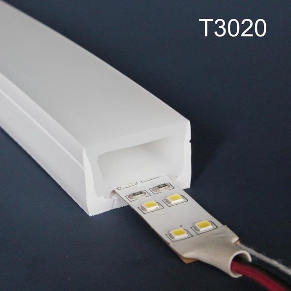 

silicone neon tube for led strips light, t3020