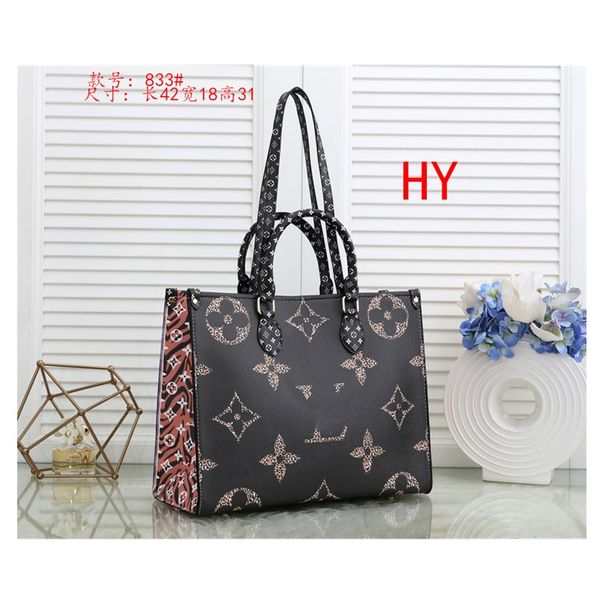 

woman handbag luxury designer shoulder tote bag leather fashion ladies bag 833