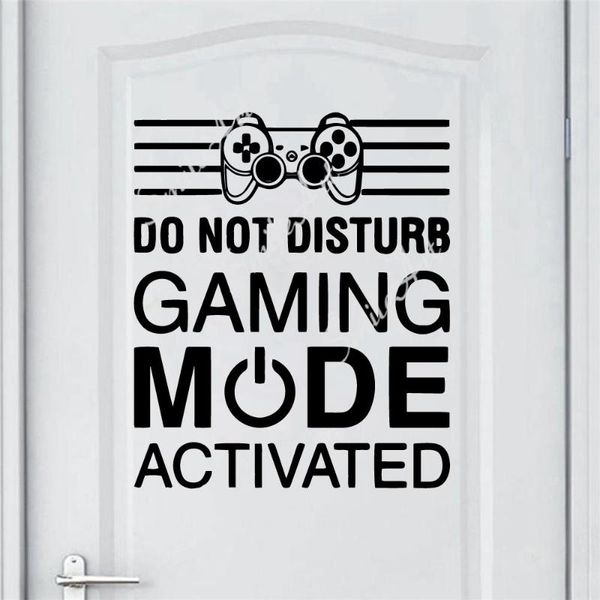 

wall stickers drop gamepad combination pvc decals home decor for kids rooms decoration murals