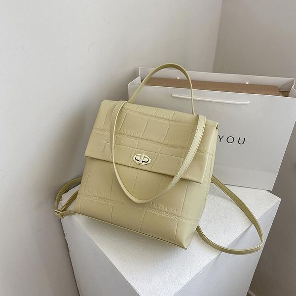 Рюкзак стиль мини женская искусственная кожа сумка сумка 2021 мода маленькая большая емкости школа леди вскользь