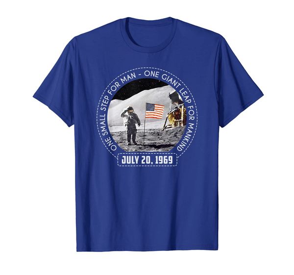 

Apollo 11 50th Anniversary Moon Landing July 20 1969 - 2019, White;black
